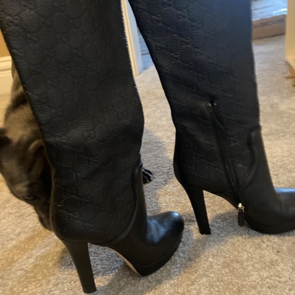 Gucci guccissima horsebit logo boot - Picture 3 of 3